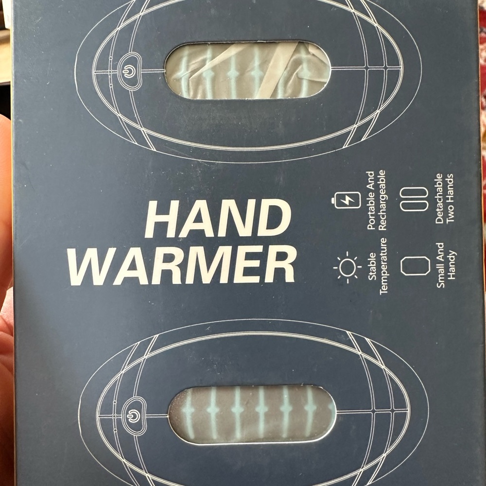 Hand Warmer Rechargeable Portable - Black